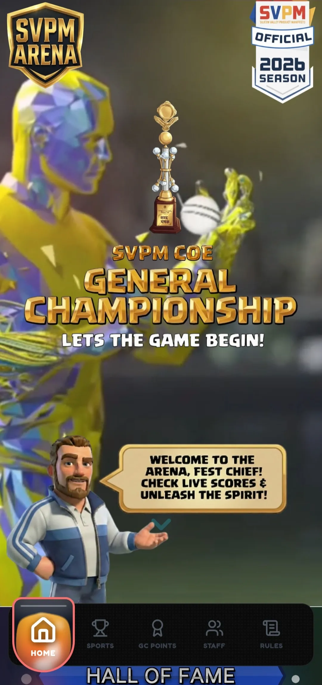 Championship Streamer Dashboard